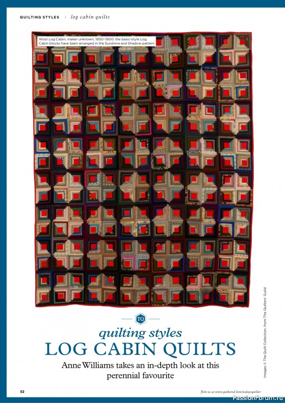 Коллекция проектов для рукодельниц в журнале «Todays Quilter №125 2025»