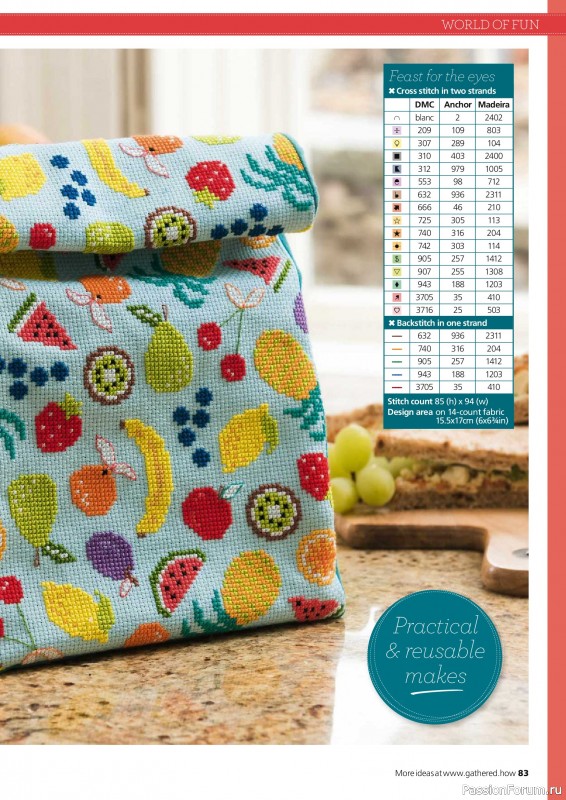Коллекция вышивки в журнале «Ultimate CrossStitch Collection - Contemporary 2026»