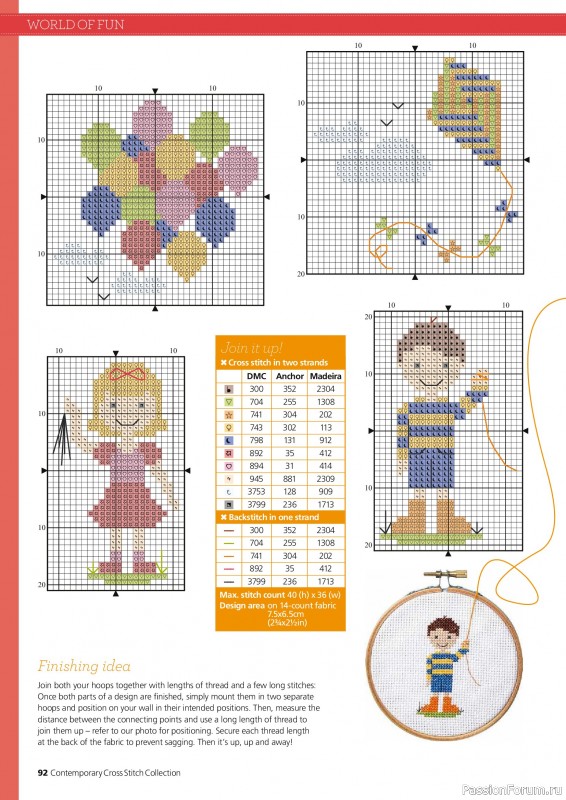 Коллекция вышивки в журнале «Ultimate CrossStitch Collection - Contemporary 2026»