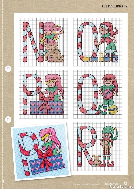 Коллекция вышивки в журнале «CrossStitcher №403 2023»