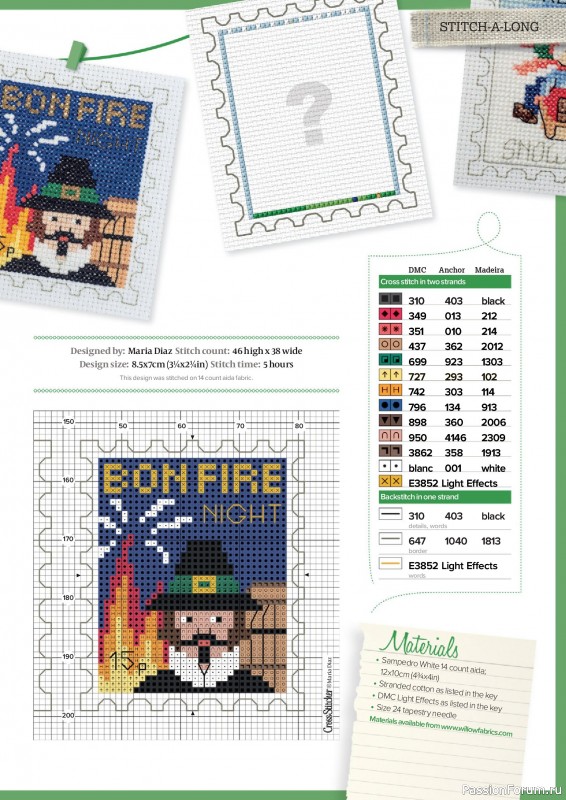 Коллекция вышивки в журнале «CrossStitcher №441 2026»