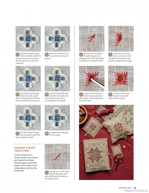 Коллекция вышивки в журнале &laquo;Inspirations №130 2026&raquo;