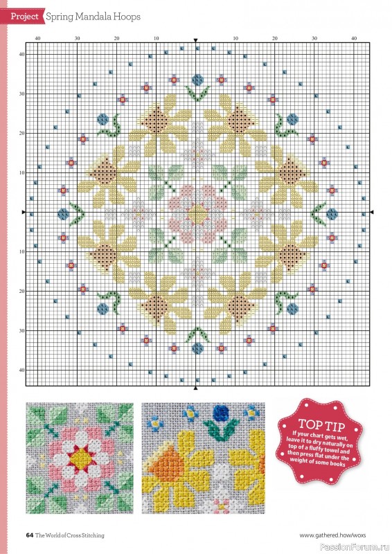 Коллекция вышивки в журнале &laquo;The World of Cross Stitching №369 2026&raquo;
