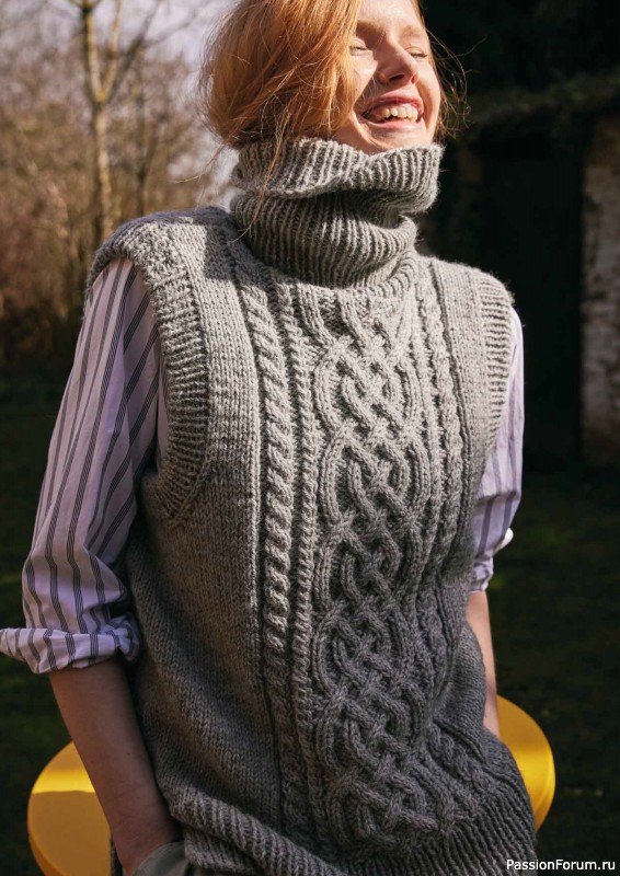 Вязаные модели в журнале «Burda Stricken №4 2023»