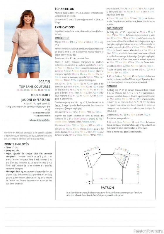 Вязаные модели в журнале &laquo;Plassard La Belle Laine №192 2025&raquo;