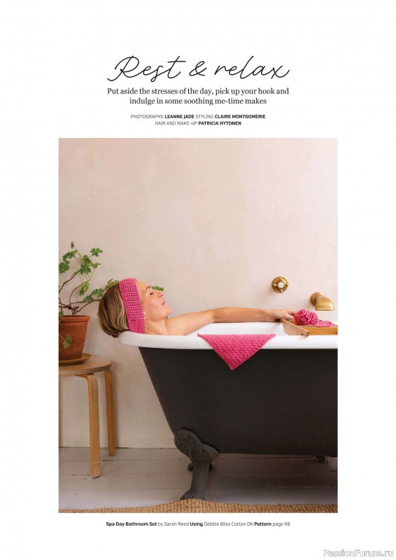Вязаные проекты крючком в журнале &laquo;Inside Crochet №186 2026&raquo;