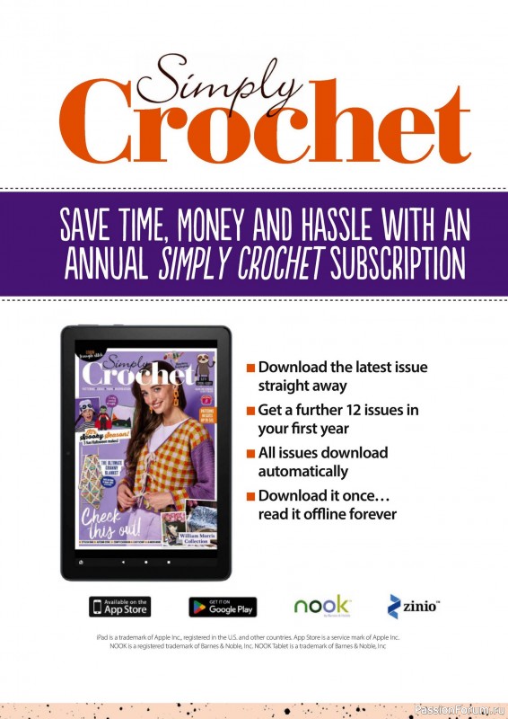 Вязаные проекты крючком в журнале «Simply Crochet №167 2025»
