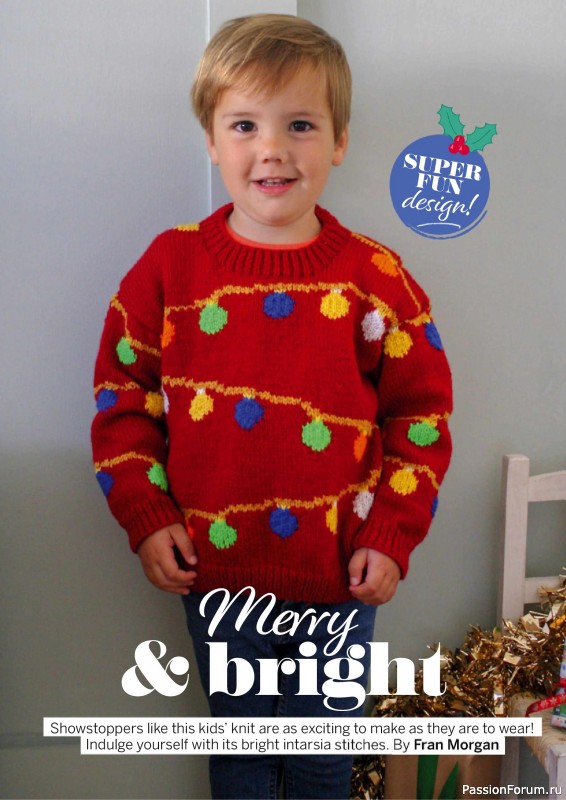 Вязаные проекты крючком в журнале «Simply Knitting - Your Knitted Christmas - 2025»