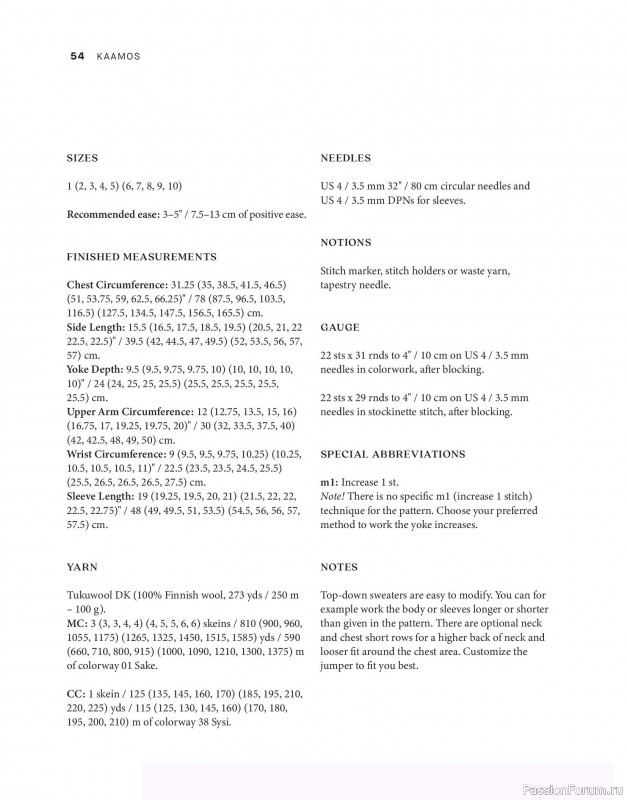 Вязаные проекты в книге &laquo;Tukubook&raquo;.