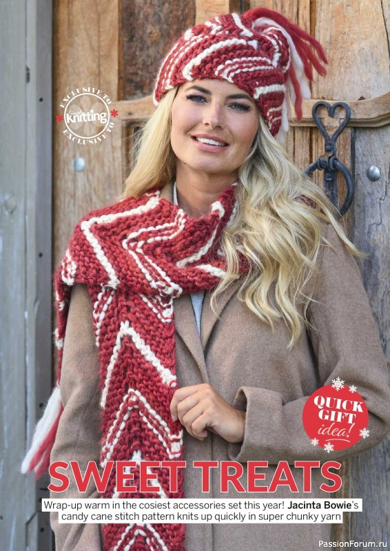 Вязаные проекты в журнале &laquo;Simply Knitting №282 2026&raquo;