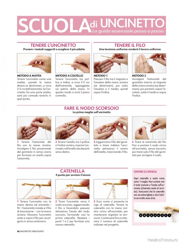 Вязаные проекты в журнале &laquo;Uncinetto Indossato №16 2026&raquo;