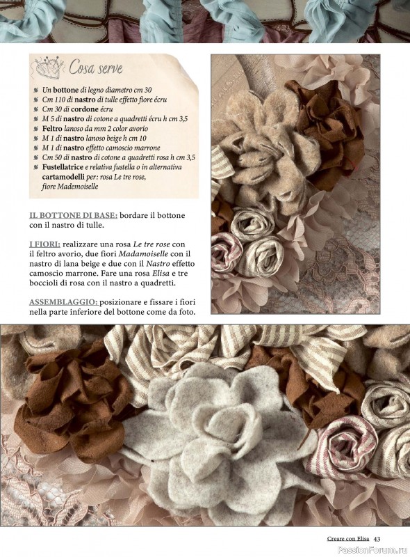 Коллекция проектов для рукодельниц в журнале &laquo;Creare Con Elisa №13 2026&raquo;