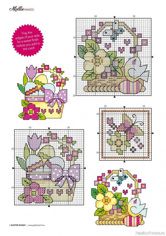 Коллекция проектов для рукодельниц в журнале «Mollie Makes - Easter Makes 2026»