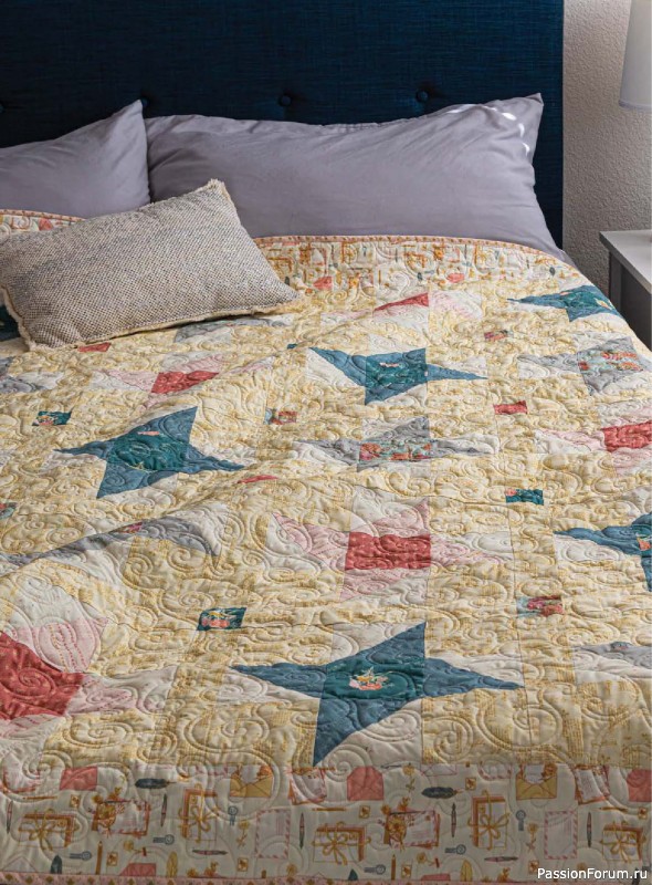 Коллекция проектов для рукодельниц в журнале &laquo;Quick+Easy Quilts - Winter 2026&raquo;