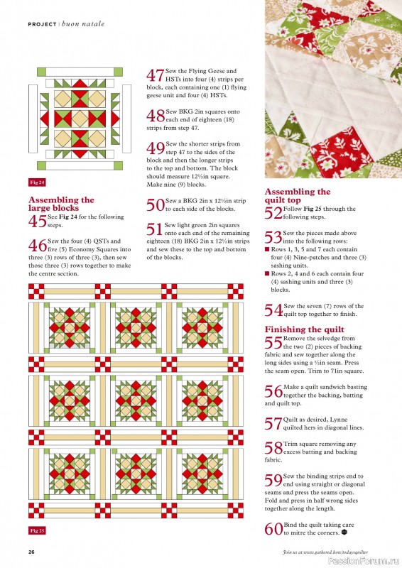 Коллекция проектов для рукодельниц в журнале «Todays Quilter №133 2025»