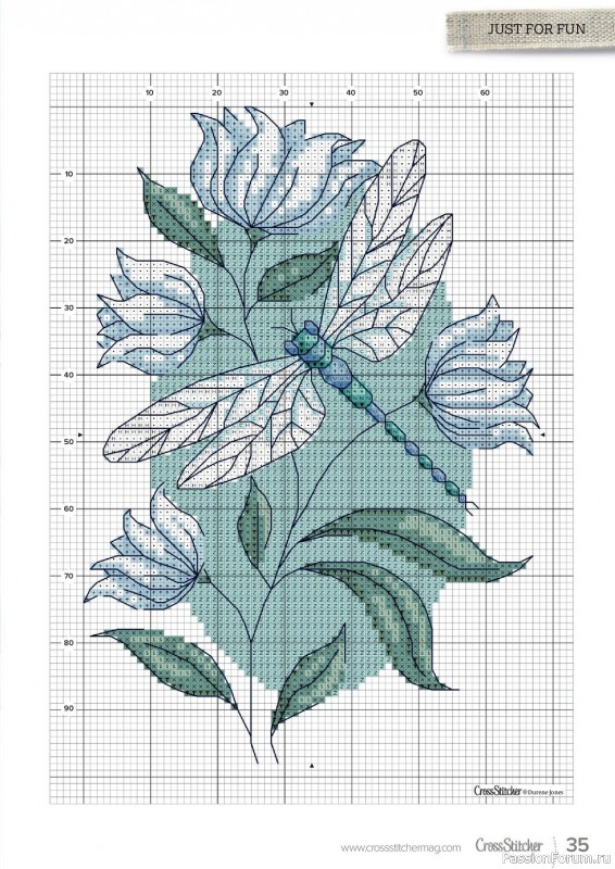 Коллекция вышивки в журнале «CrossStitcher №400 2023»