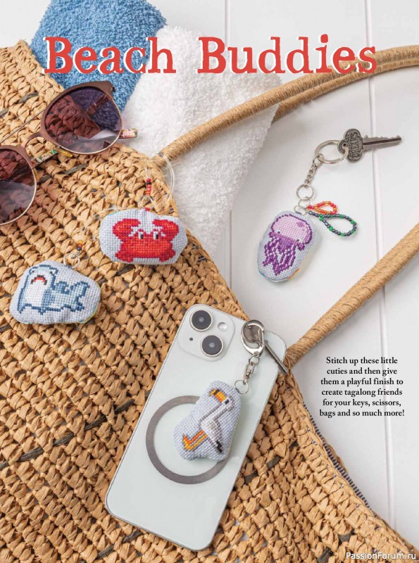 Коллекция вышивки в журнале &laquo;Just CrossStitch - Summer 2026&raquo;