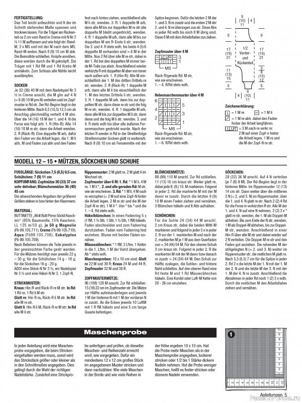 Вязаные модели для детей в журнале «Baby Maschenmode №69 2026»