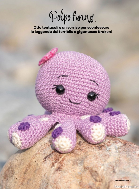 Вязаные проекты крючком в журнале «I Love Amigurumi №27 2025»