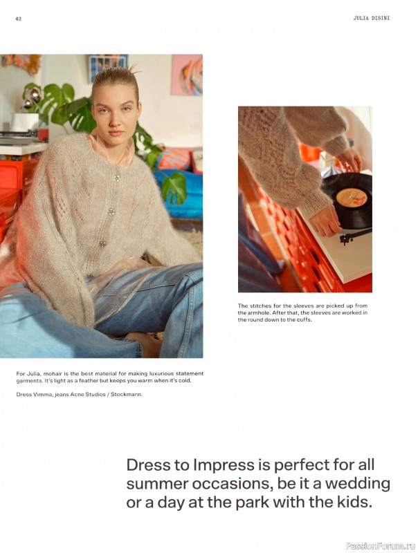 Вязаные проекты крючком в журнале «Laine Magazine №17 2023»
