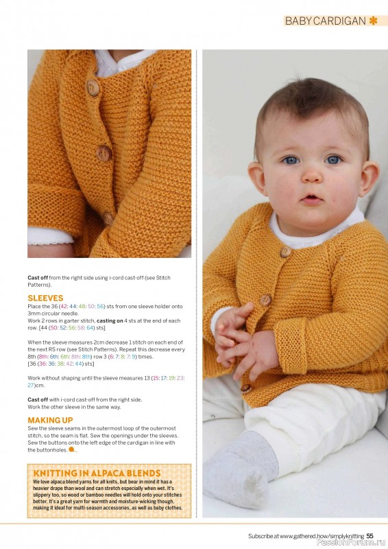Вязаные проекты крючком в журнале «Simply Knitting №264 2025»