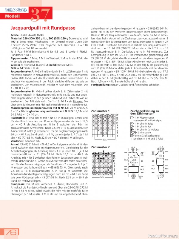 Вязаные проекты спицами в журнале «Hundert Seiten voller Ideen №3 2026»