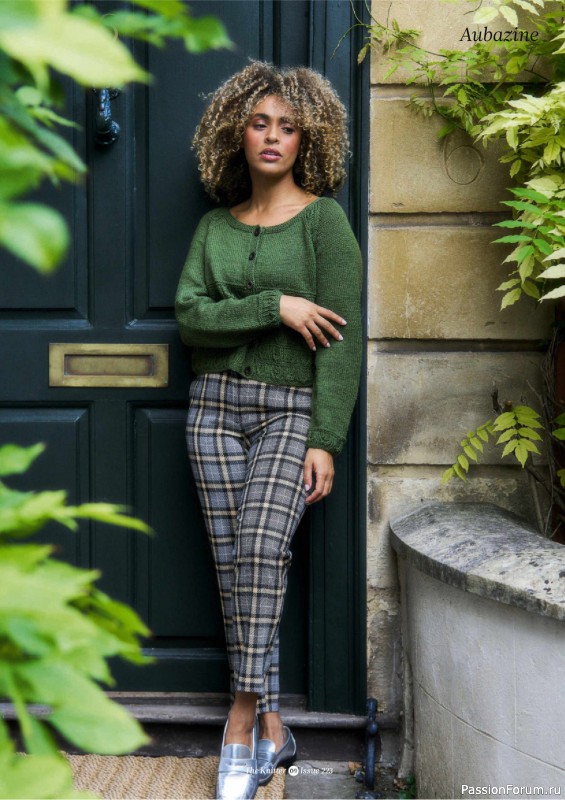 Вязаные проекты спицами в журнале &laquo;The Knitter №223 2025&raquo;