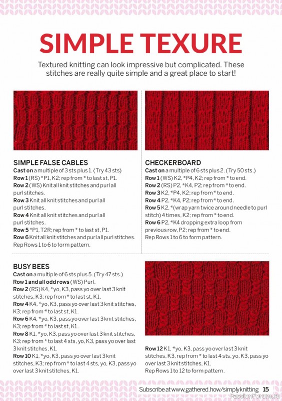 Вязаные проекты в журнале &laquo;Simply Knitting №276 2026&raquo;