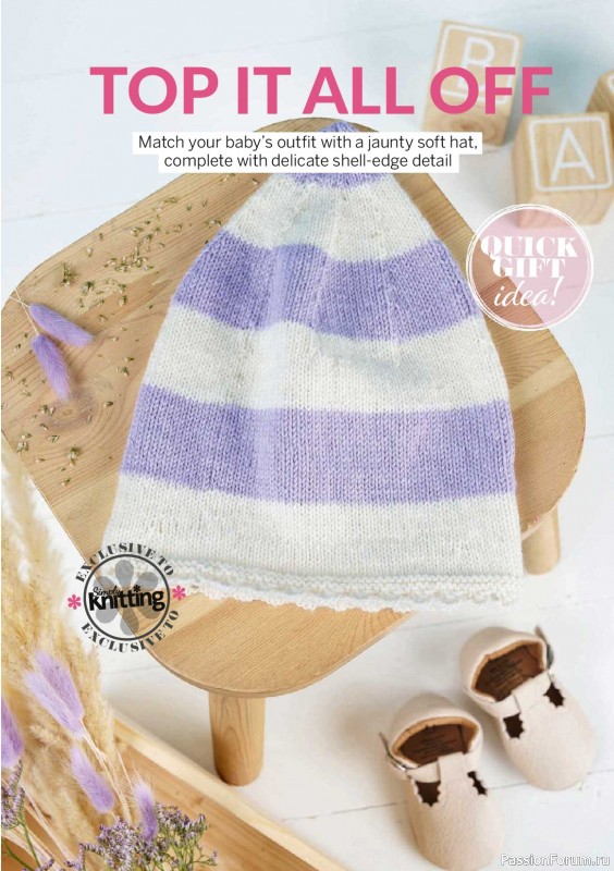 Вязаные проекты в журнале «Simply Knitting №280 2026»