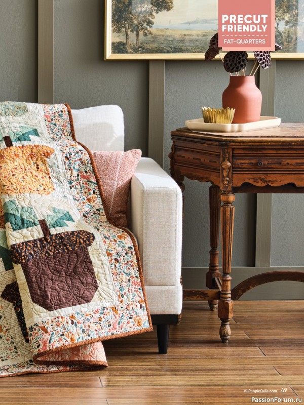 Коллекция проектов для рукодельниц в журнале «American Patchwork & Quilting №196 2025»