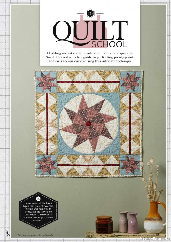 Коллекция проектов для рукодельниц в журнале «Todays Quilter №125 2025»