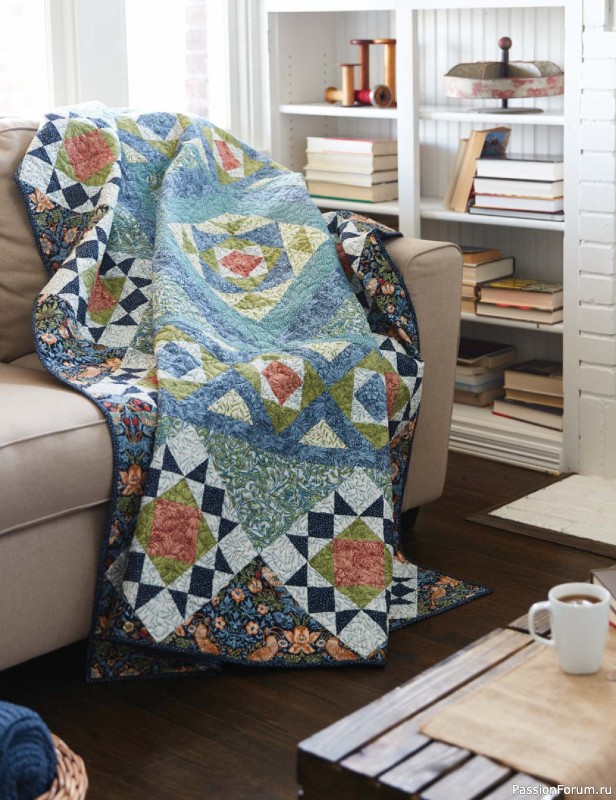 Коллекция проектов в журнале &laquo;Fons & Porter's Love of Quilting - Spring 2026&raquo;