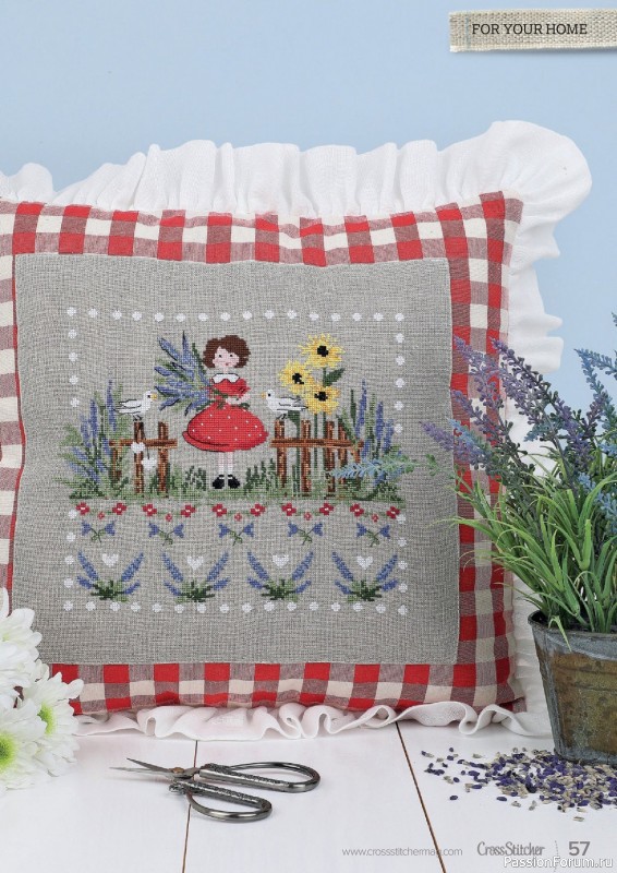 Коллекция вышивки в журнале «CrossStitcher №400 2023»