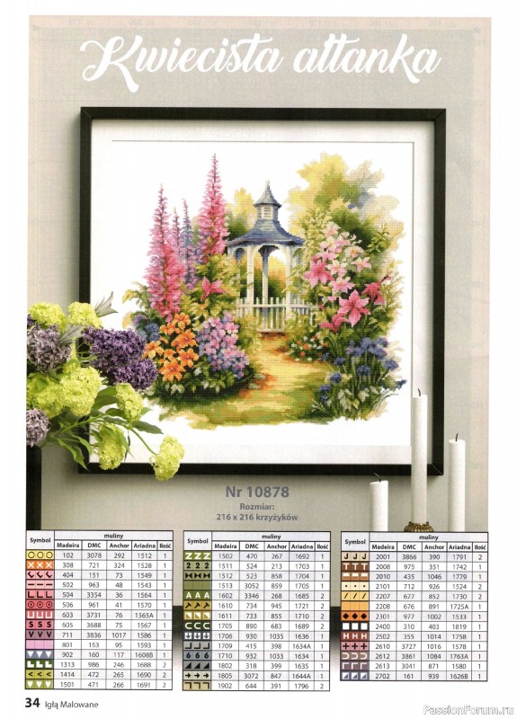 Коллекция вышивки в журнале «Igla Malowane №4 2024»