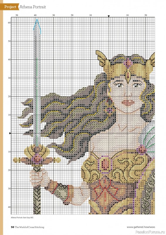 Коллекция вышивки в журнале «The World of Cross Stitching Special №366 2025»