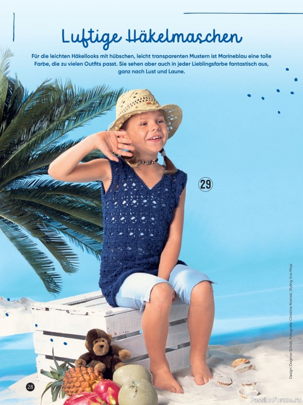 Вязаные модели для детей в журнале &laquo;Kinder Maschenmode №2 2026&raquo;