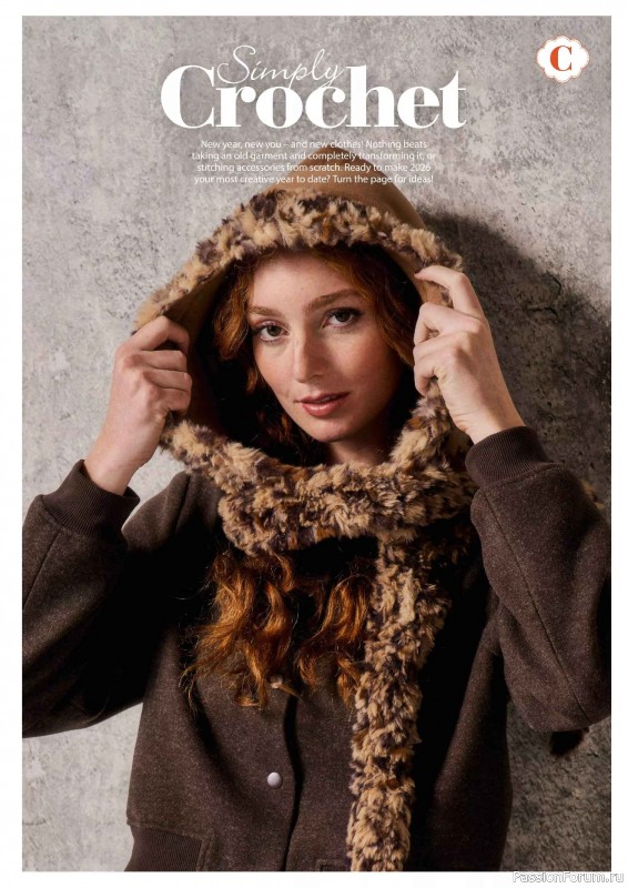 Вязаные проекты крючком в журнале &laquo;Simply Crochet №170 2025&raquo;