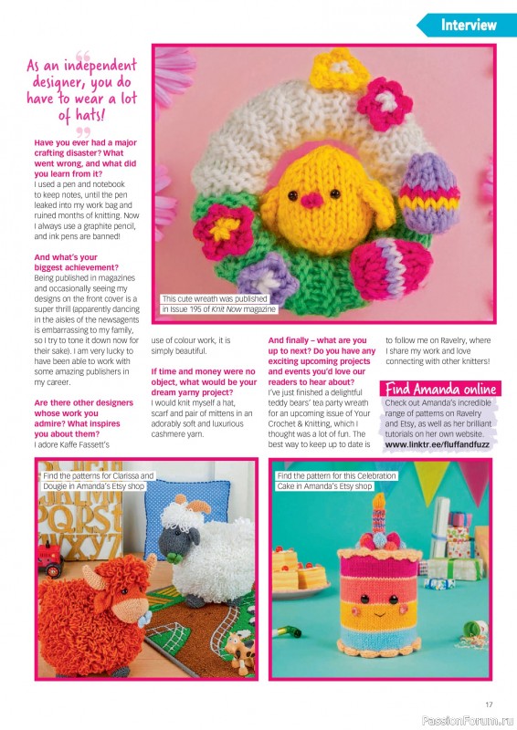 Вязаные проекты в журнале «Your Crochet & Knitting №65 2026»