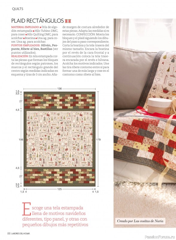 Коллекция проектов для рукодельниц в журнале «Labores del hogar №791 2025»