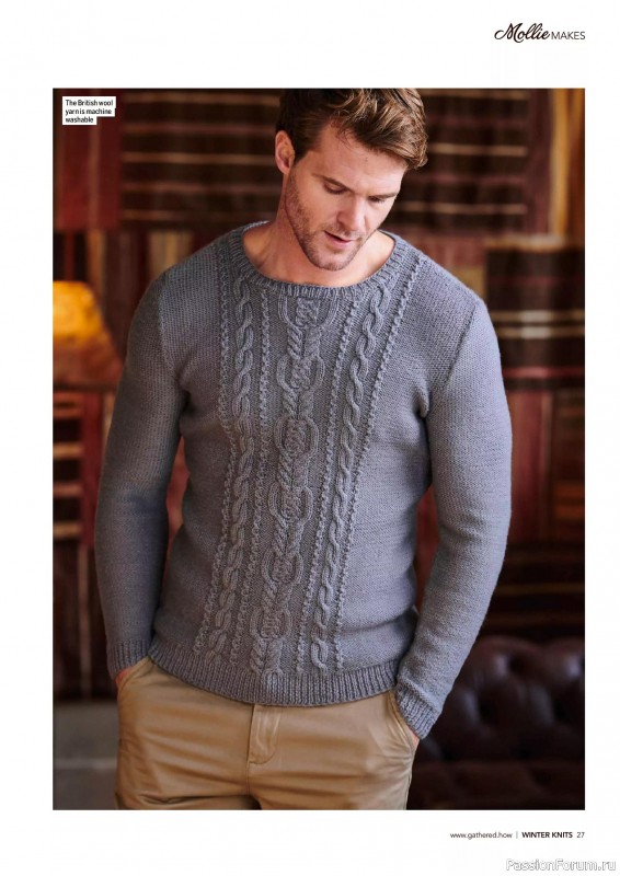 Коллекция проектов для рукодельниц в журнале «Mollie Makes Christmas Crafting – Winter Knits 2025»