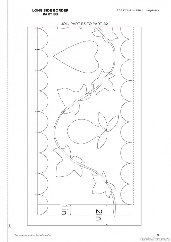 Коллекция проектов для рукодельниц в журнале «Todays Quilter №125 2025»