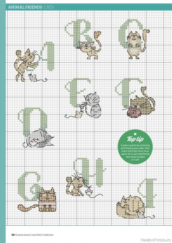 Коллекция вышивки в журнале &laquo;Ultimate Cross Stitch Collection - Durene Jones 2026&raquo;. Часть 1