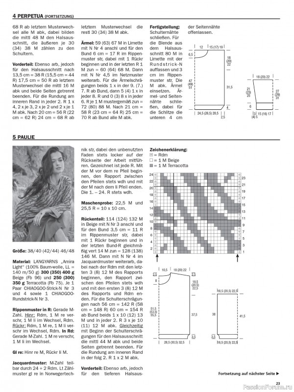 Вязаные модели в журнале &laquo;Maschentrends №2 2026&raquo;
