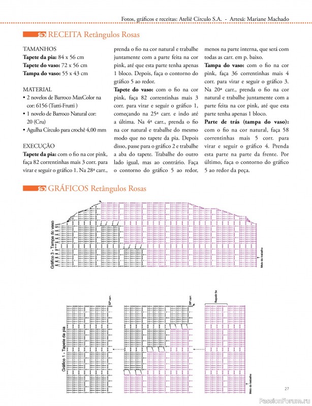 Вязаные проекты крючком в журнале «Mega artesanato Ed.136 2026»
