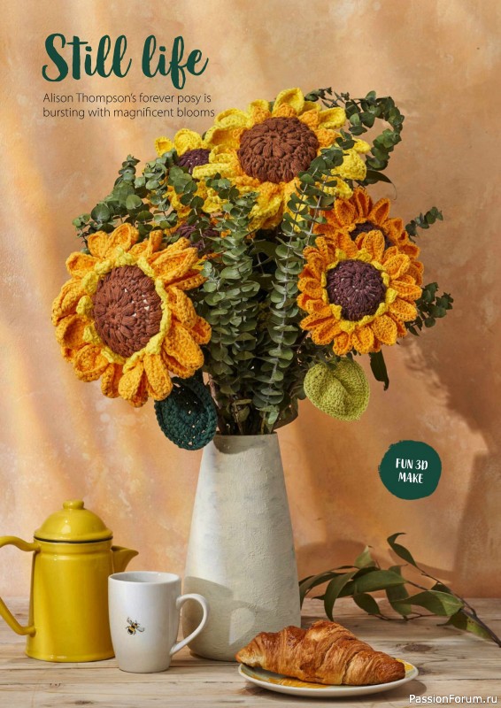Вязаные проекты крючком в журнале «Simply Crochet №153 2024»