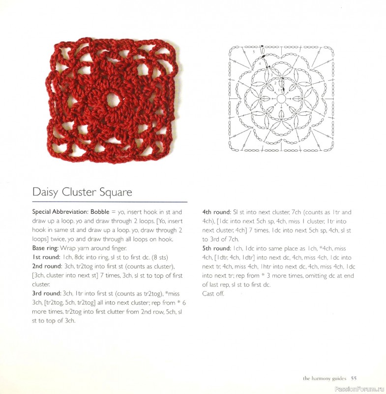 Вязаные проекты в книге &laquo;Crochet Stitch Motifs&raquo;.