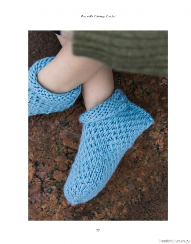 Вязаные проекты в книге &laquo;Soothing Stitches&raquo;.