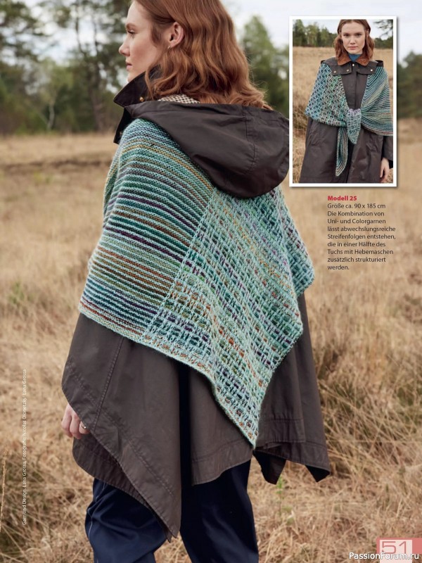 Вязаные проекты в журнале «Meine Strickmode Sonderheft MS192 2025»