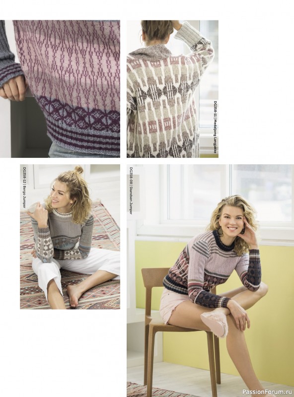 Вязаные проекты в журнале &laquo;Yarnmade №1 2018 Spring & Summer&raquo;.