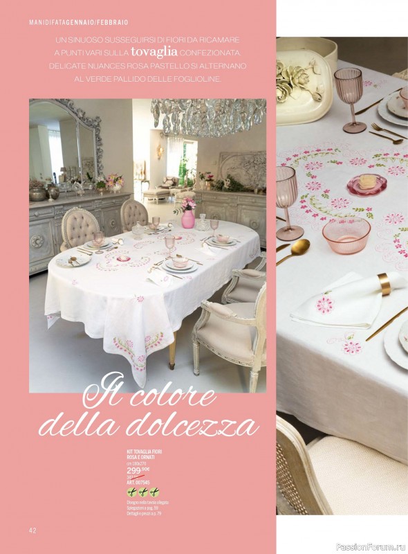 Коллекция проектов для рукодельниц в журнале &laquo;Mani di Fata - Gennaio-Febbraio 2026&raquo;